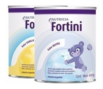 Fortini Suplemento Nutricional En Polvo Neutro Lata X 400grs