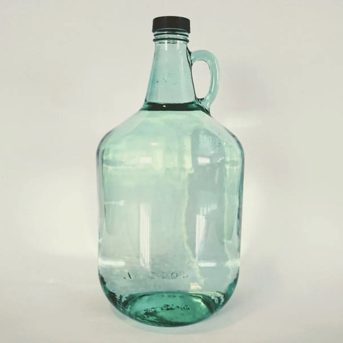 6 Pza De Botellas De Vidrio De 4lts. Garrafa / Growler Envas