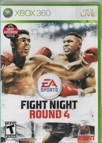 Fight Night Round 4 (físico) / Xbox 360