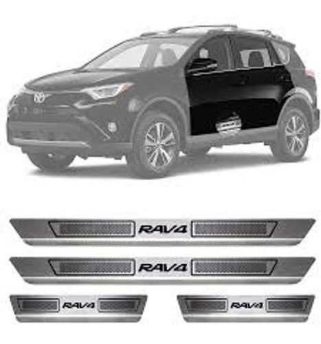 Alféizar curvo Rav4 Os Anos de acero inoxidable