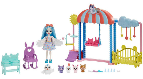 Enchantimals Set De Juego Guardería De Mascotas Hlh23 Mattel