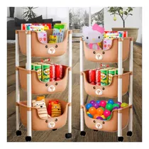 Comprar Pack2 Organizador Moderno De Ositos Marron Y+papel De Regalo