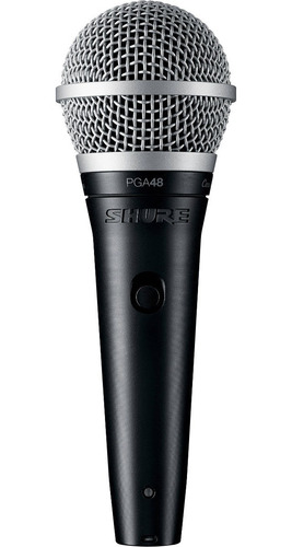 Shure Pga48 Qtr Micrófono Vocal Dinámico Con Cable Xlr Plug