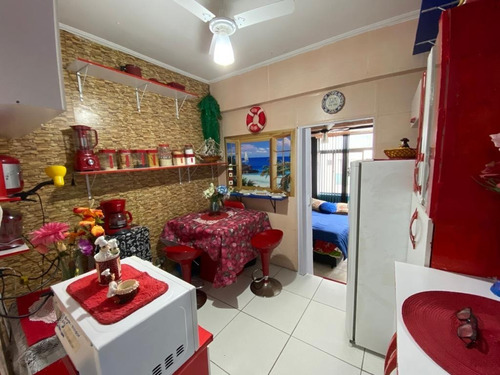Imagem 3 de 10 de Sala Living Mobiliado Para Venda Em Santos - Kit555 - 70471749