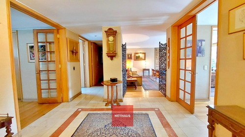 Nethaus Vende Gran Depto. 4d + 4b + 2 Est.+ 1 Bod. Vitacura