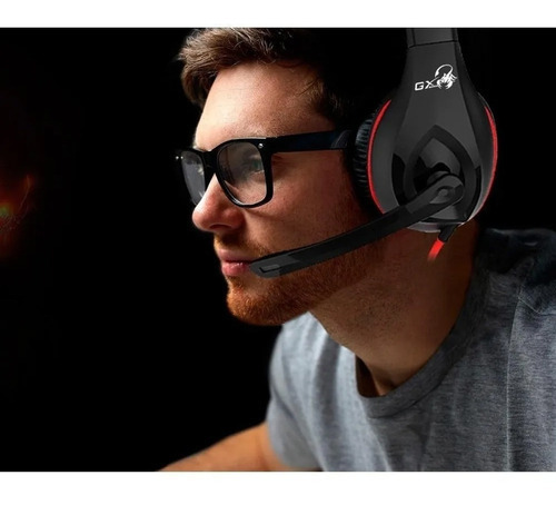 Imagen 7 de 7 de Audifono Gamer Genius Negro Hs-g560