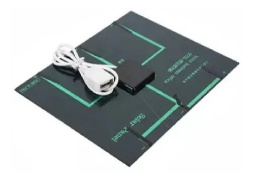 Panel Solar 3.5w Usb Celda Epoxi Policristalino 5.5v 0.6a E3