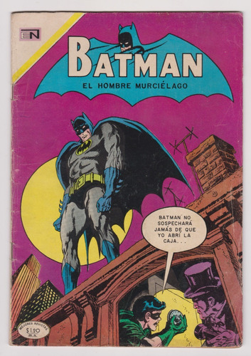 Batman El Hombre Murciélago N° 509 Año 1969