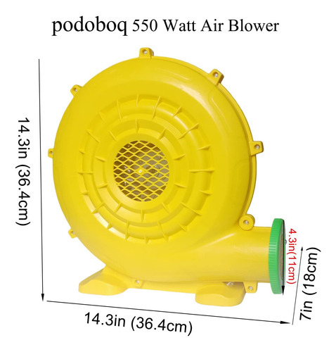 Soplador Inflable De Casa De Rebote, Soplador De Aire Para C