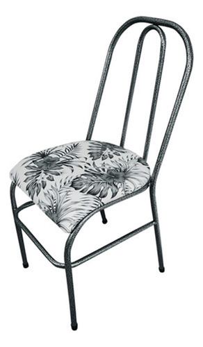 Kit 2 Cadeira Cozinha Sala Jantar Area Gourmet Decoração Estrutura Da Cadeira Texturizado Assento Branco Ramado
