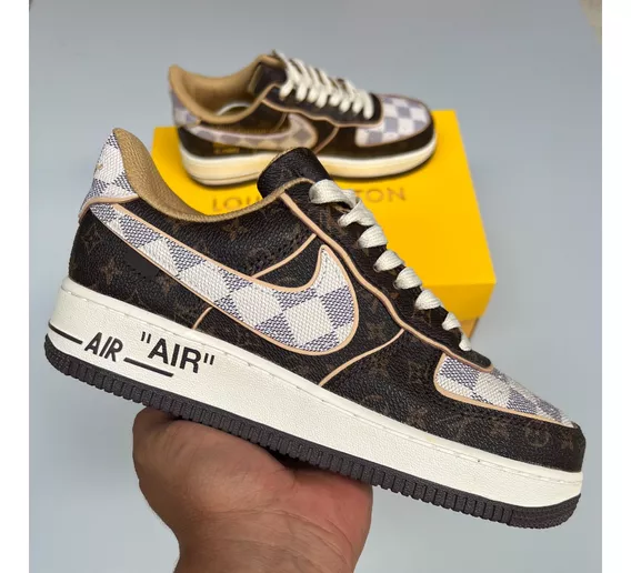 Nike Air Force 1 de Louis Vuitton: primeras imágenes de la colección de  zapatillas más esperada de 2022