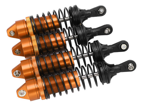 Amortiguador Modelo Rc Springs Shocks, 4 Unidades, Para Losi