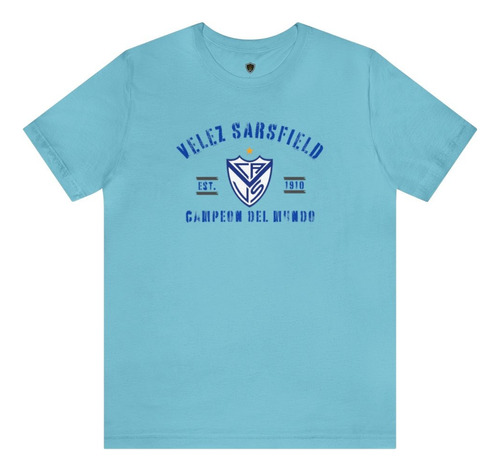 Remeras Algodon Velez Sarsfield Casual 