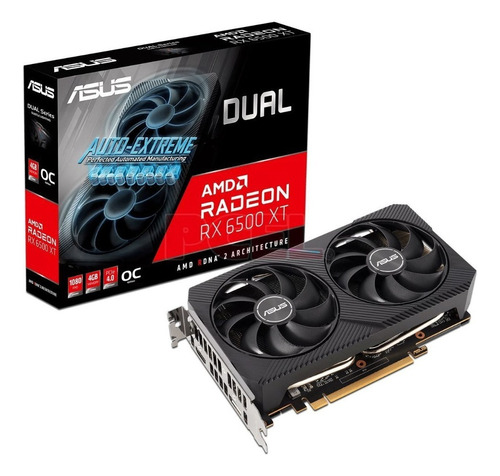 Asus Dual Rx 6500xt Oc 4gb Rgb Gdr6 Pcie4.0 1024core 64bit