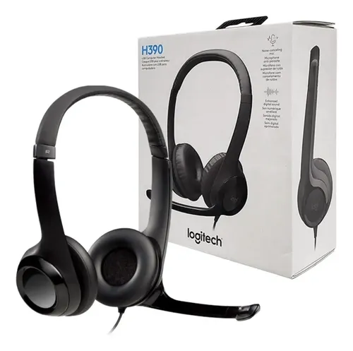 Auriculares Logitech H390 Con Micrófono Usb