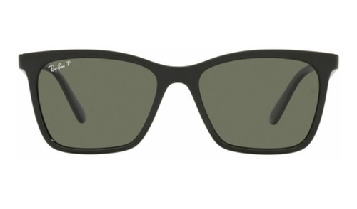 Lentes De Sol Negro Polarizados Ray-ban Rb4372l6019a56