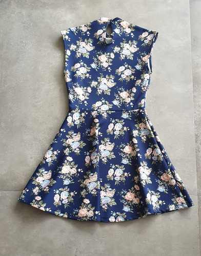 vestido florido forever 21