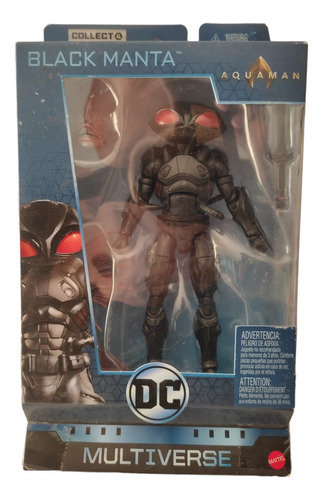 Black Manta Aquaman Multiverse Baf Trench Warrior L Justicia