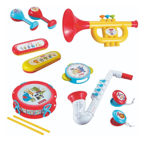 Fisher Price Mi Primera Banda Musical 12 Piezas