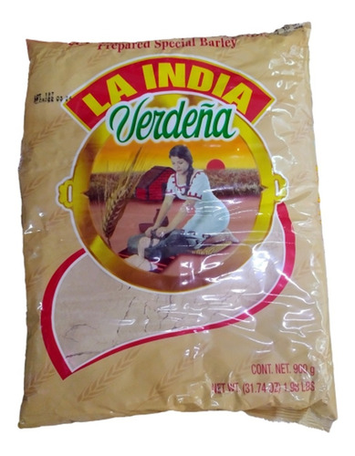 Cebada Preparada La India Verdeña Pack 5/900g