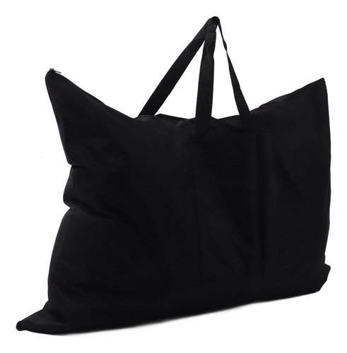 Bolsa Tipo Cartera Negra, 38 X 26 Pulgadas, Gran Capacidad,