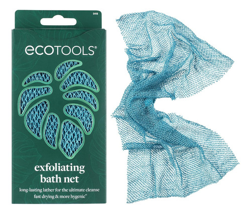 Ecotools Red De Baño Exfoliante, Inspirada En La Esponja De