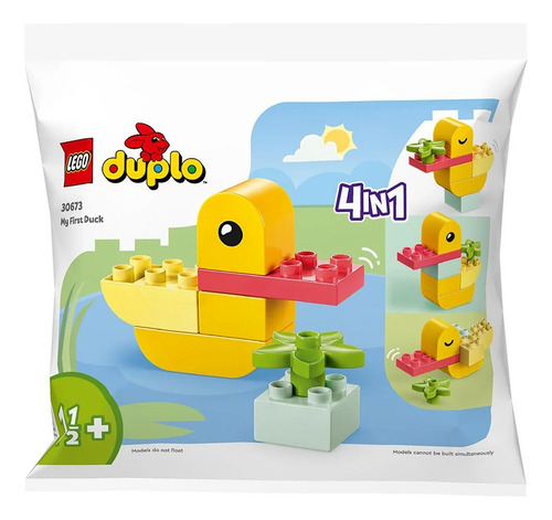 Lego Duplo 4 En 1 My First Duck 7 Piezas