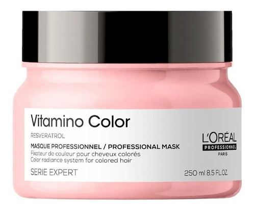  Máscara L'Oréal Professionnel Serie Expert Vitamino Color de 250mL 250g