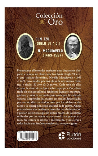 Imagen 2 de 2 de El Arte De La Guerra Según Sun Tzu Y Maquiavelo