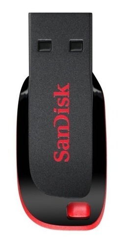 Imagen 2 de 4 de Pendrive 128gb Sandisk Usb Cz50 2.0 Cruzer Blade Original