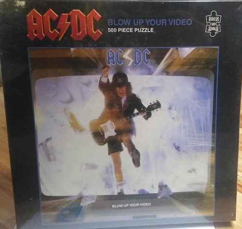 Ac-dc Blow Up Your Video 500 Piece Rompecabezas Importado