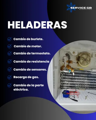 Service De Lavarropas, Heladeras Y Aires Acondicionados