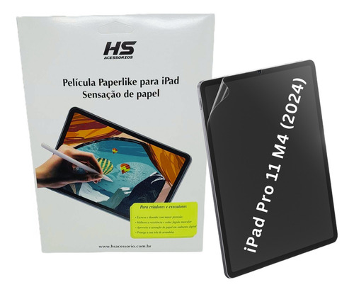 Película P iPad Pro 11 Polegadas (m4) 2024 Paperlike Fosca
