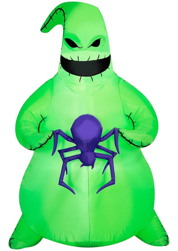 Inflable Halloween Oogie Boogie 1.52m Luz Led