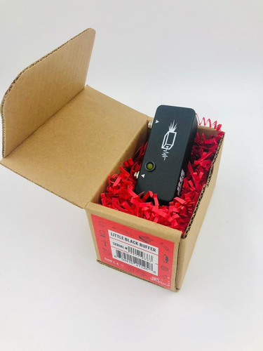 Pedal Jhs Little Black Buffer Para Guitarra (novo/nf) Cor Preto