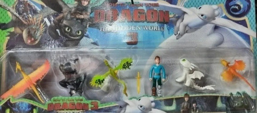 Muñecos De Como Entrenar A Tu Dragón Favorito X5 