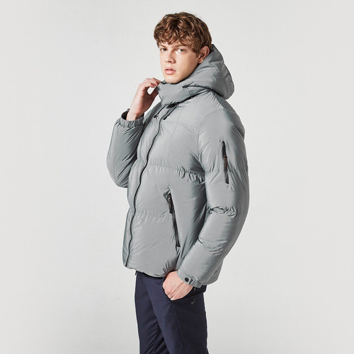 Campera Inflada Enki Grey