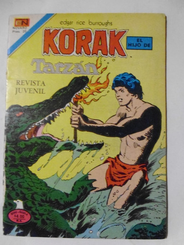 Korak, El Hijo De Tarzan  #2-74 Comic Novaro Mexico 1978