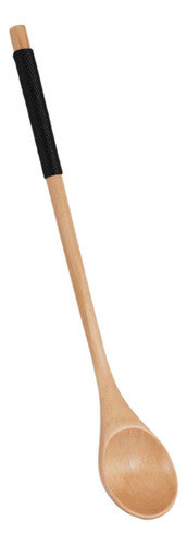 4 Cuchara De Mango Largo, Cucharadita De Madera, Ligera De B