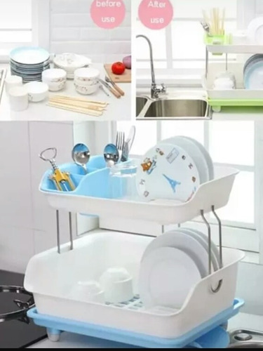 Escurridor De Platos 2 Niveles