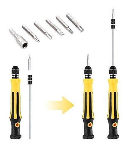 Imagen 6 de 6 de 45 En 1 Mini Destornillador De Ajuste, Broca Torx Vcoo