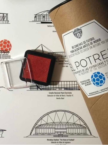 Imagen 4 de 10 de Póster El Potrero Sellá Los Estadios De Fútbol Que Conocés.