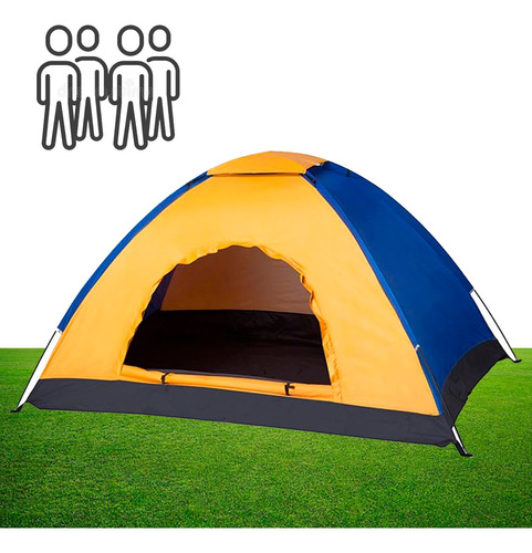 Carpa Iglu 4 Personas Sobretecho Aluminio Fibra 2 X 2 Oferta