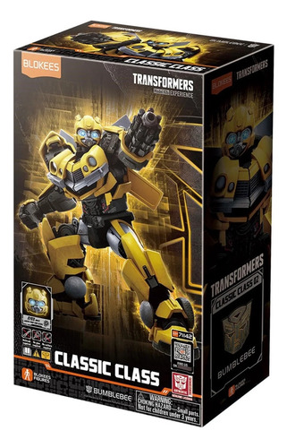 Classe clássica de Transformers Bumblebee - Blokees