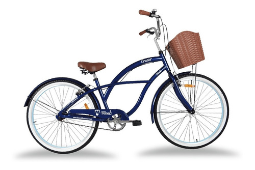 Imagen 1 de 9 de Bicicleta Urbana Aluminio Monk Crusier Rodada 26