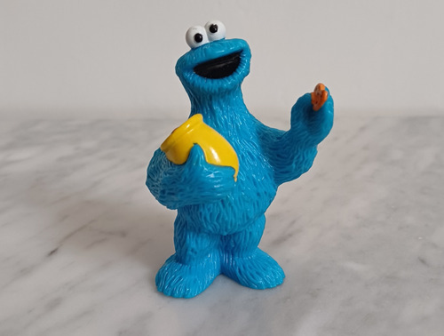 Figura De Acción Monster Cookie Come Galletas Plaza Sésamo (Usado)