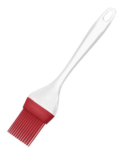 Pincel De Silicone Cabo Acrílico Up Home - Ud054 Cor Vermelho