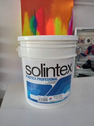 Pinturas Solintex Blanco Cuñete De 2 Gl Mate