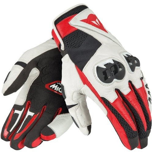 Guantes Dainese Mig C2 Black / White / Red