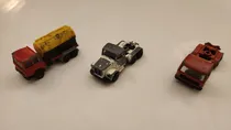 Comprar Lote 3 Autos Camiones Escala Galgo Antiguos Fiat Scania